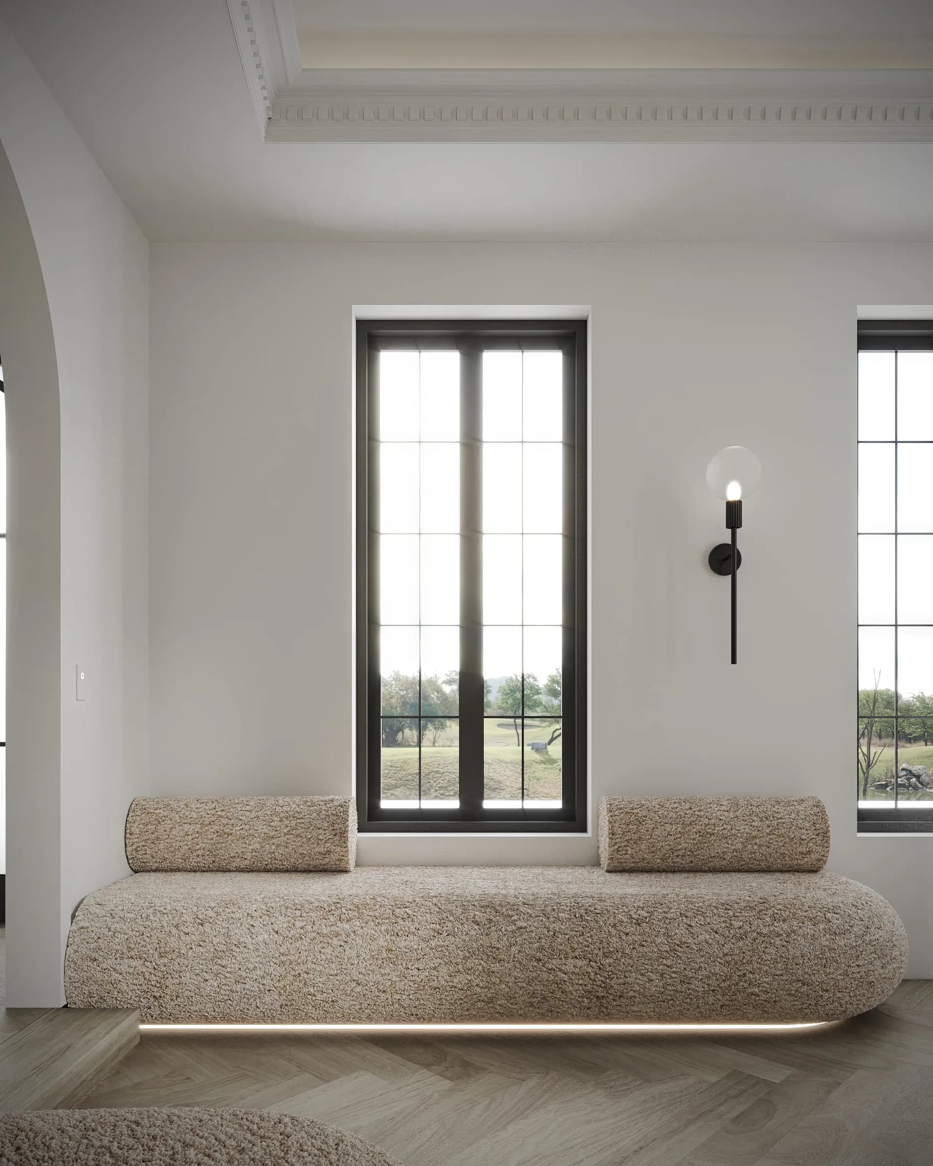 Hillside interior design by Luxxe Interiors