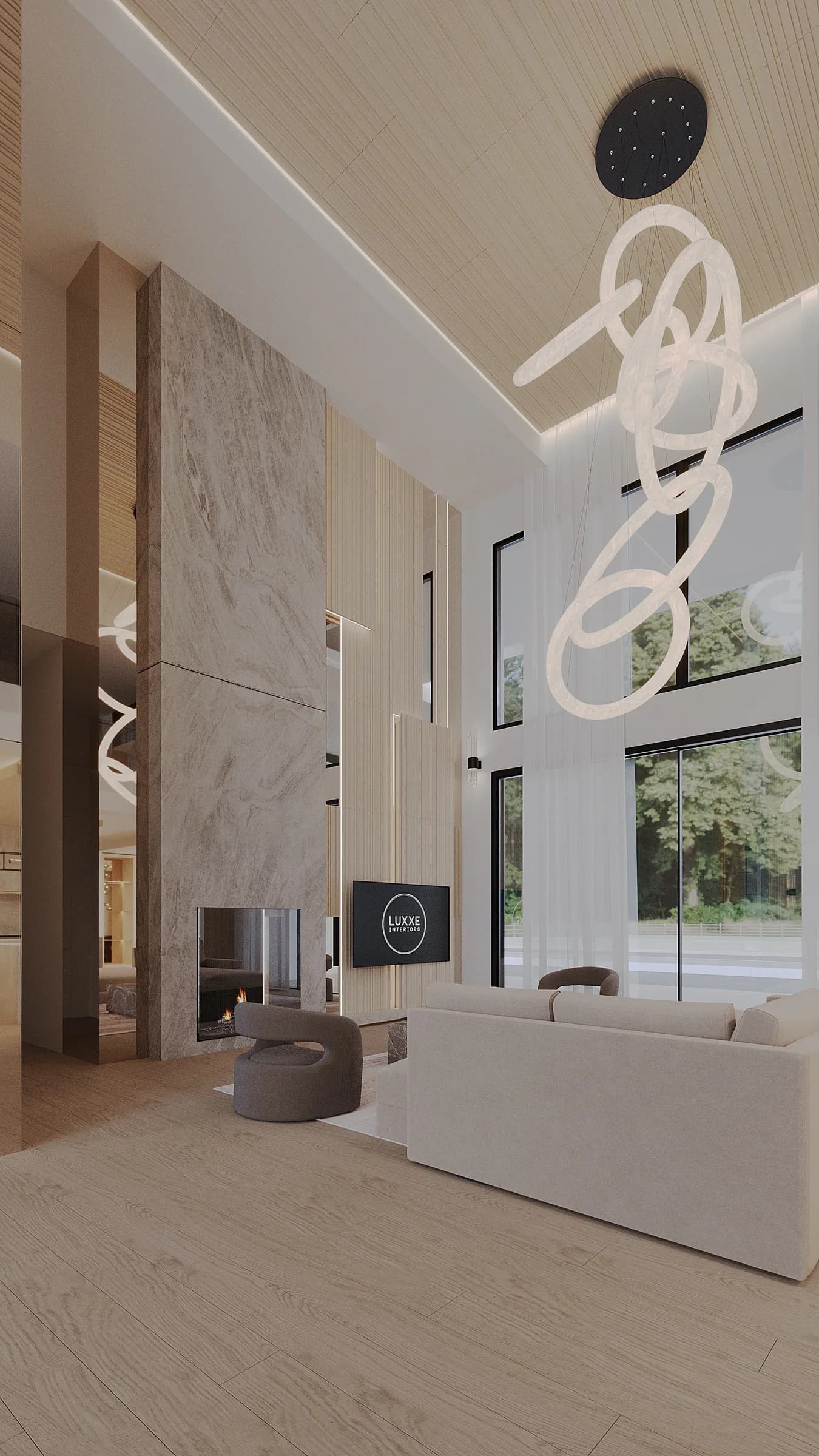 Midland interior design by Luxxe Interiors