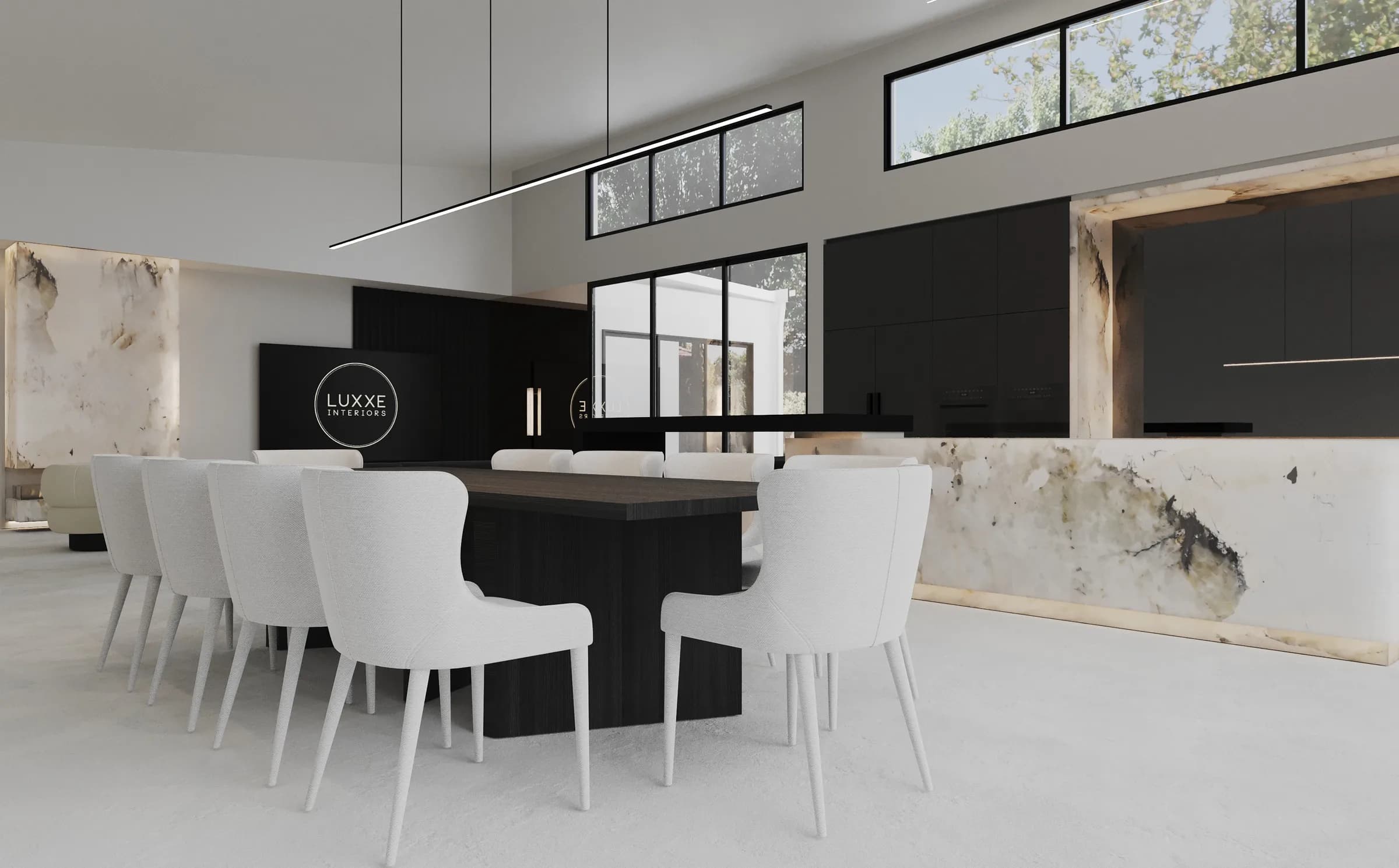 Reservoir interior design by Luxxe Interiors