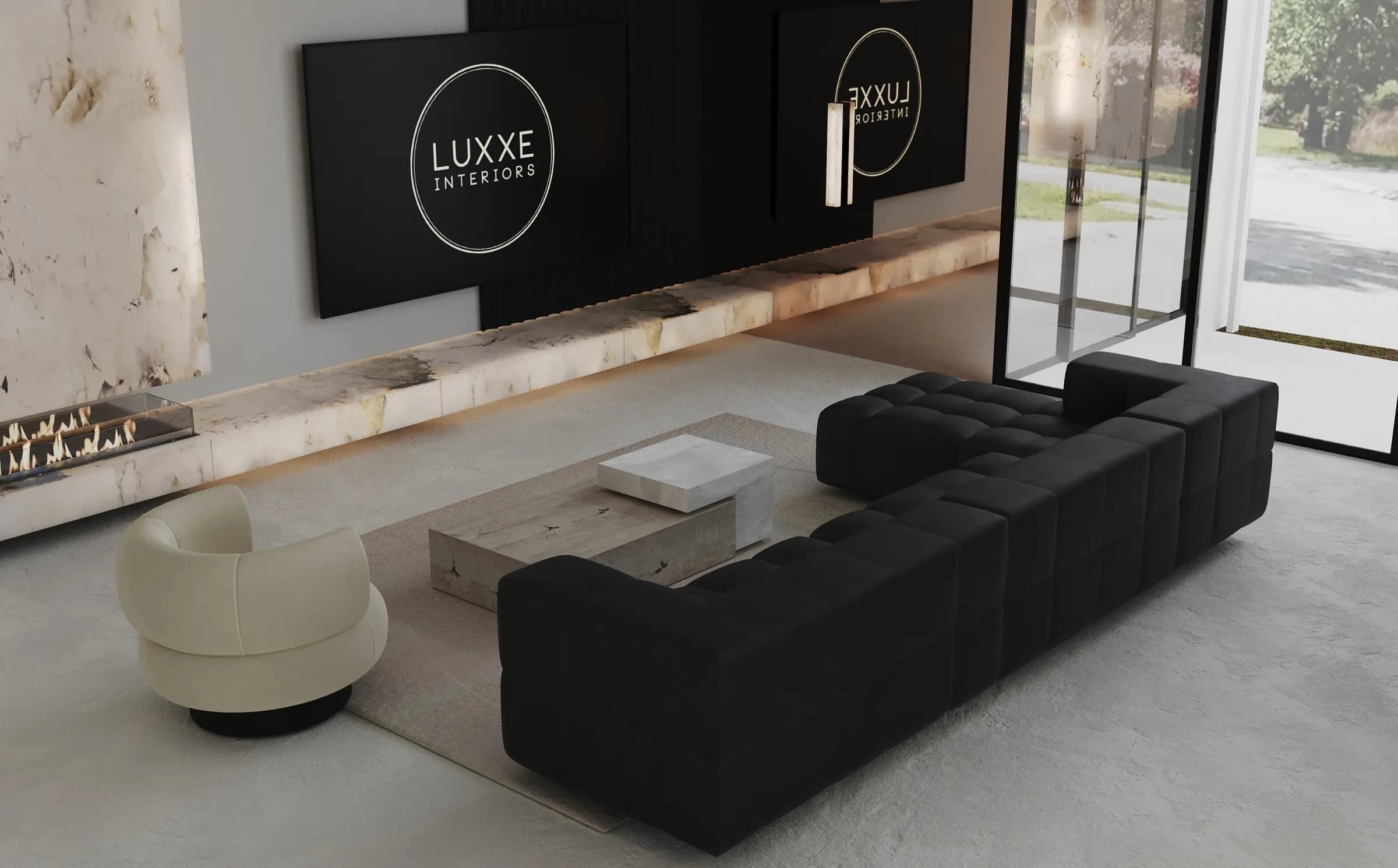 Reservoir interior design by Luxxe Interiors