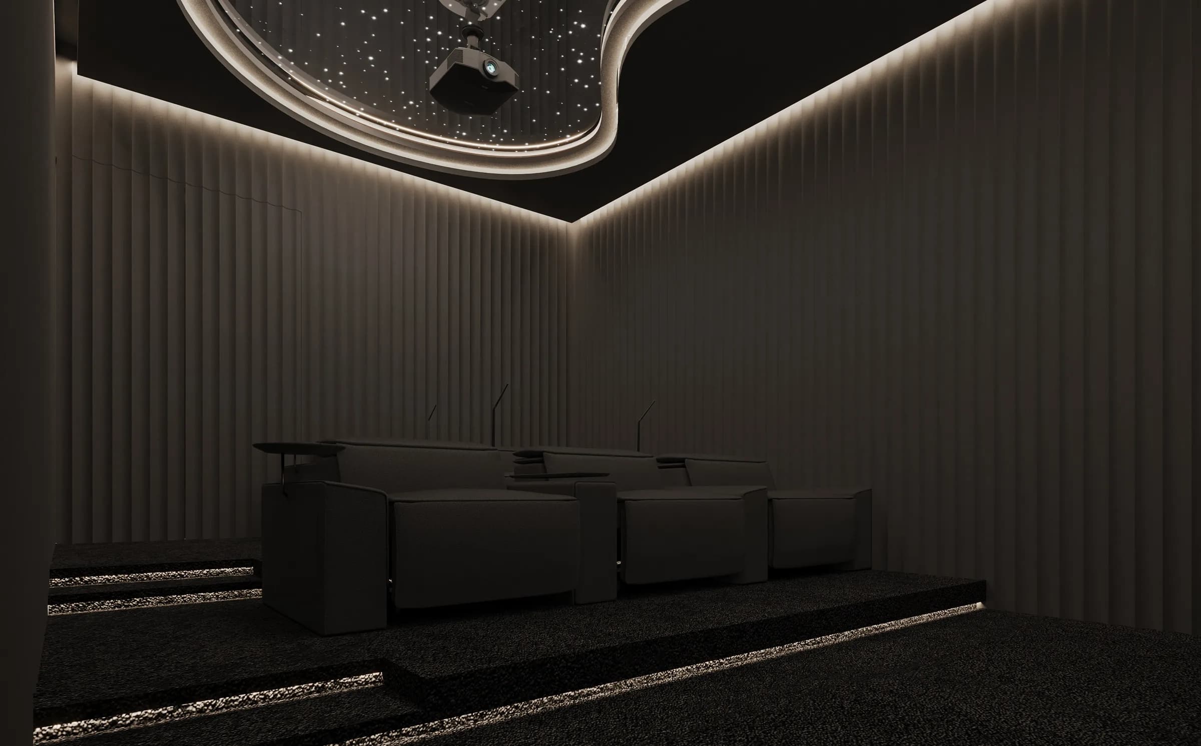 Reservoir interior design by Luxxe Interiors