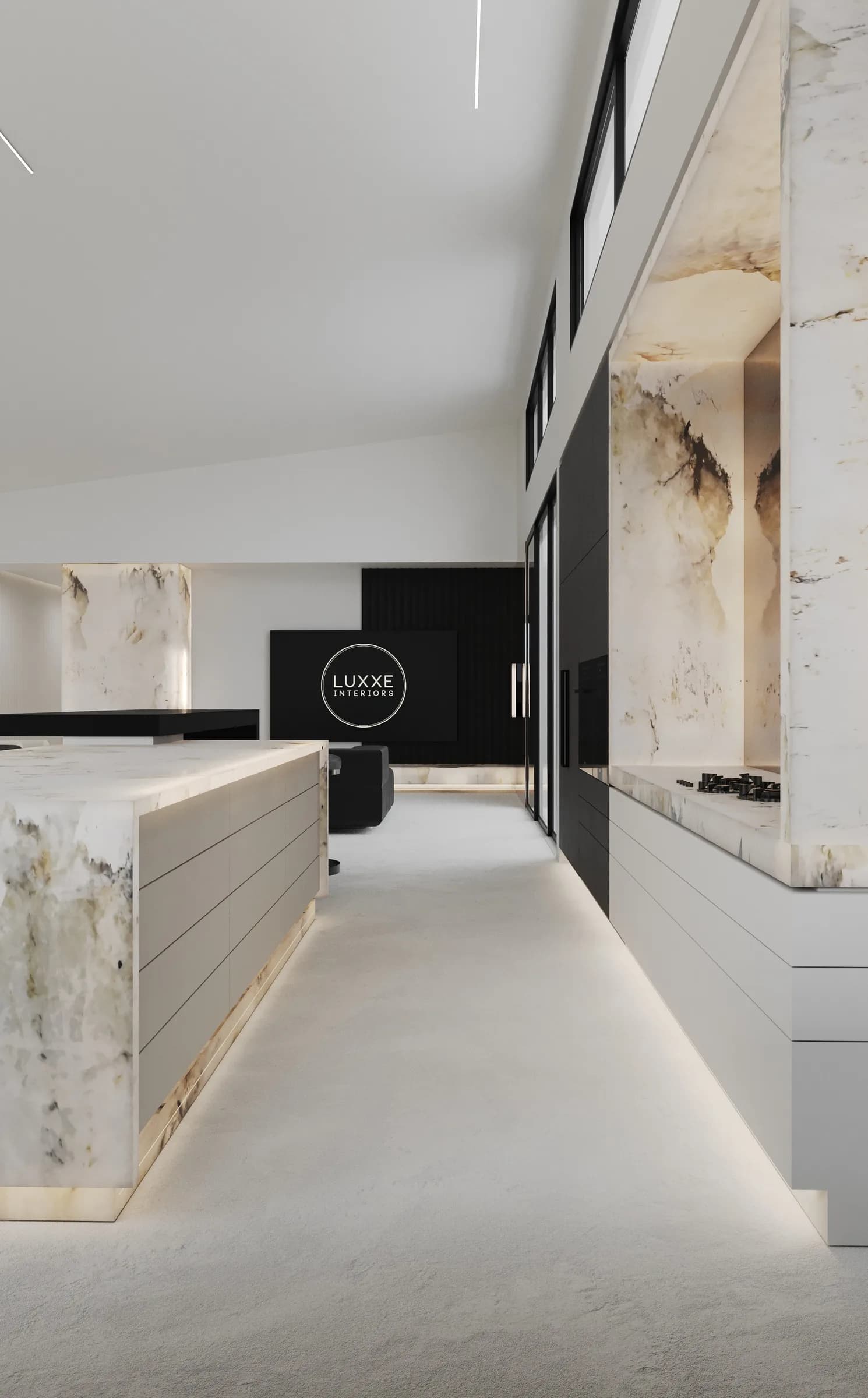 Reservoir interior design by Luxxe Interiors