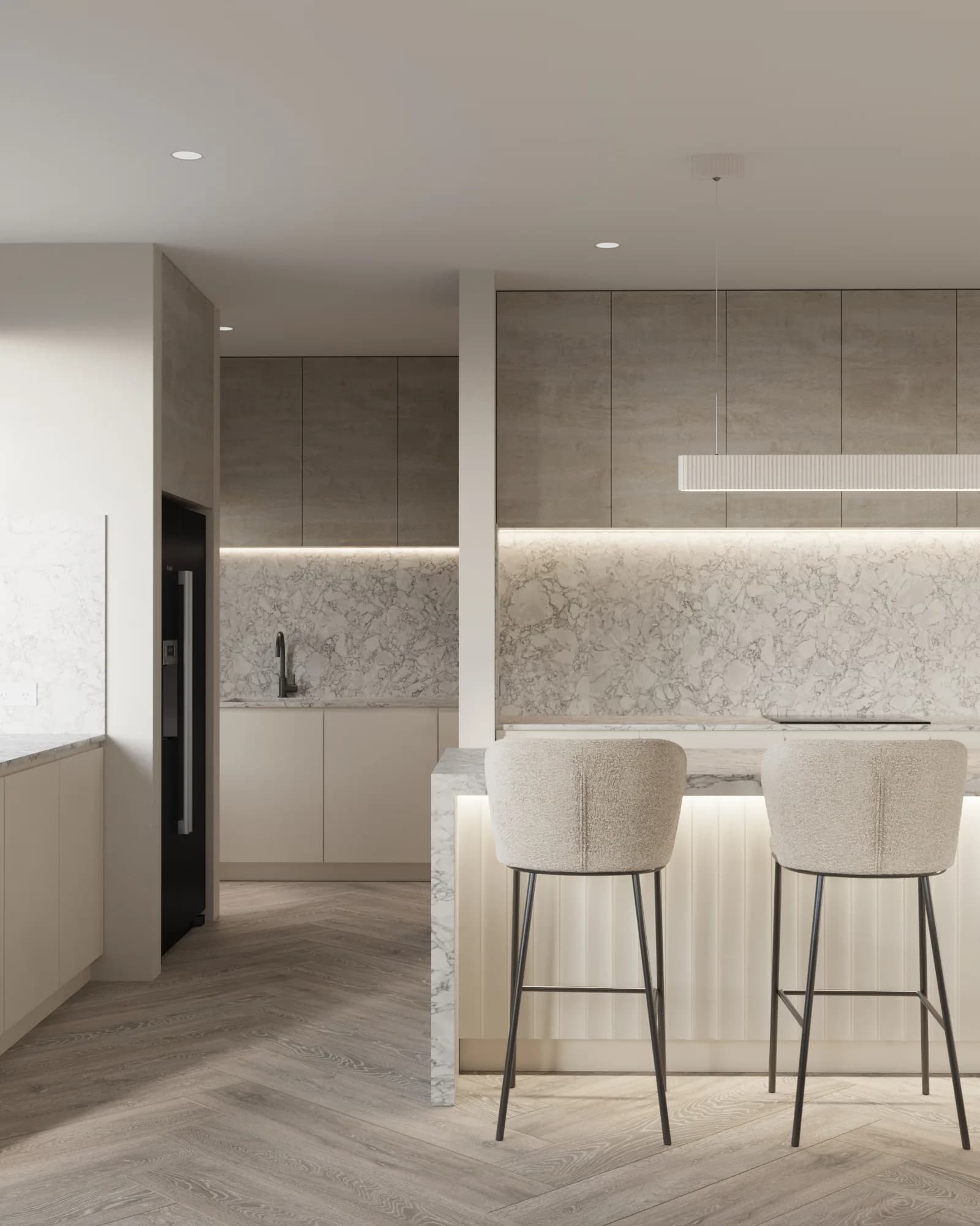 Shoal Point V interior design by Luxxe Interiors