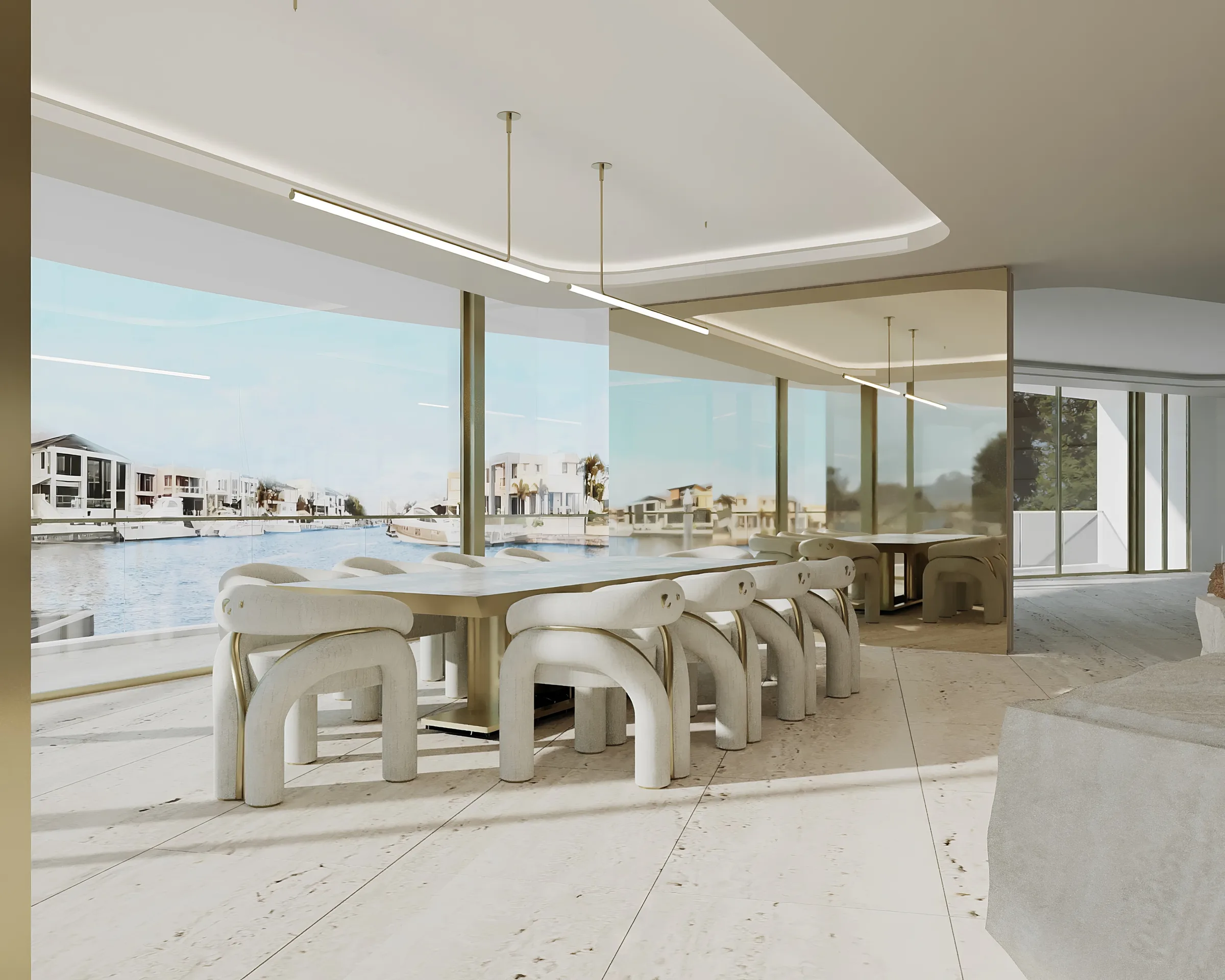 Sovereign Islands III interior design by Luxxe Interiors