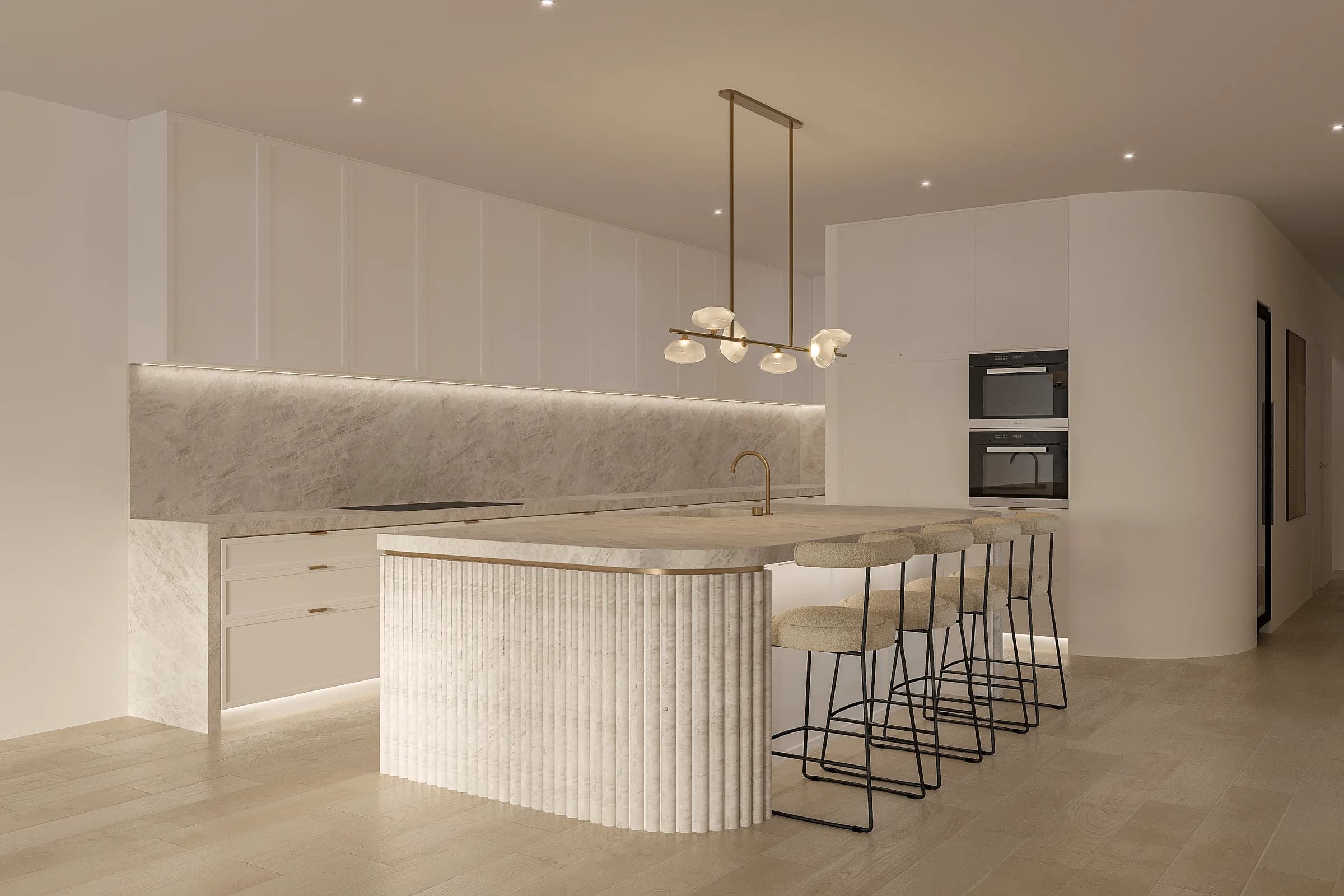 Wavell Heights interior design by Luxxe Interiors