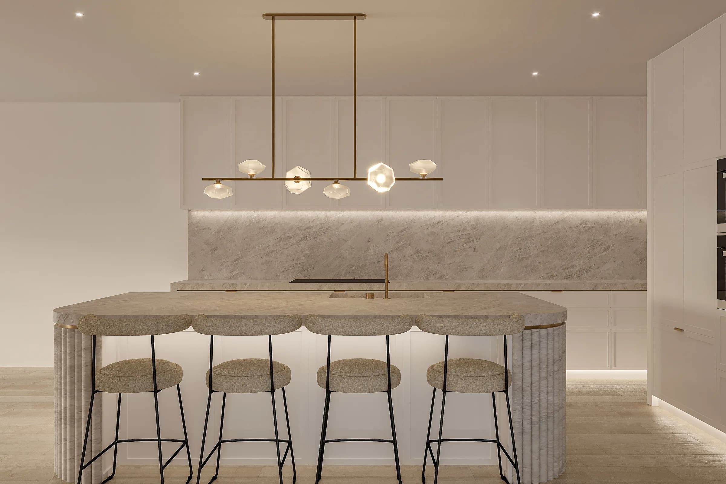 Wavell Heights interior design by Luxxe Interiors